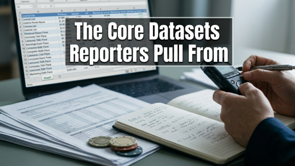 The Core Casino Datasets Reporters Pull From